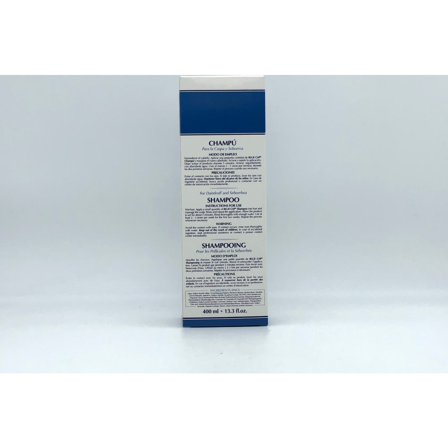 Blue Cap champú anticaspa 400ml
