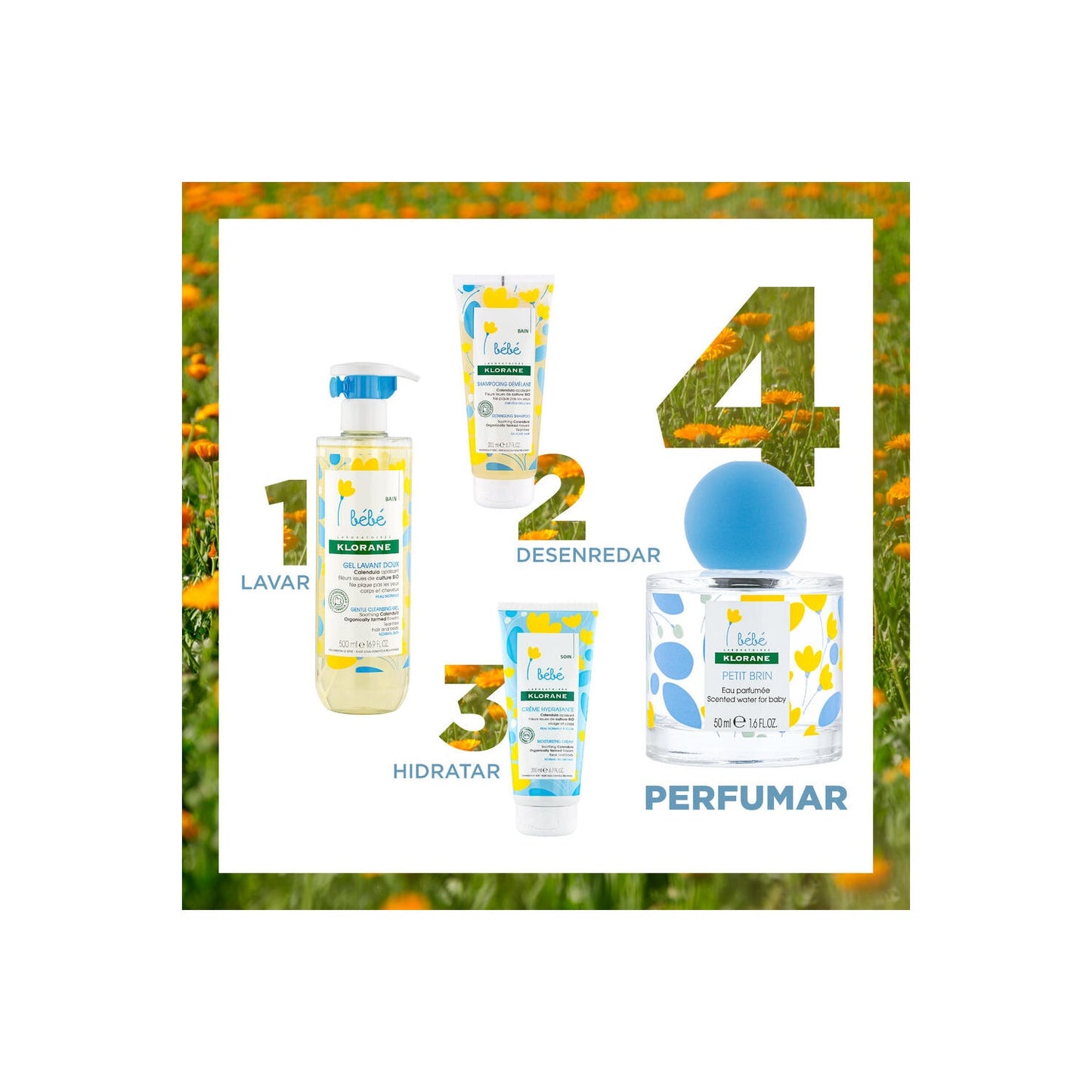 Klorane Bebé Agua Perfumada Petit Brin 50ml
