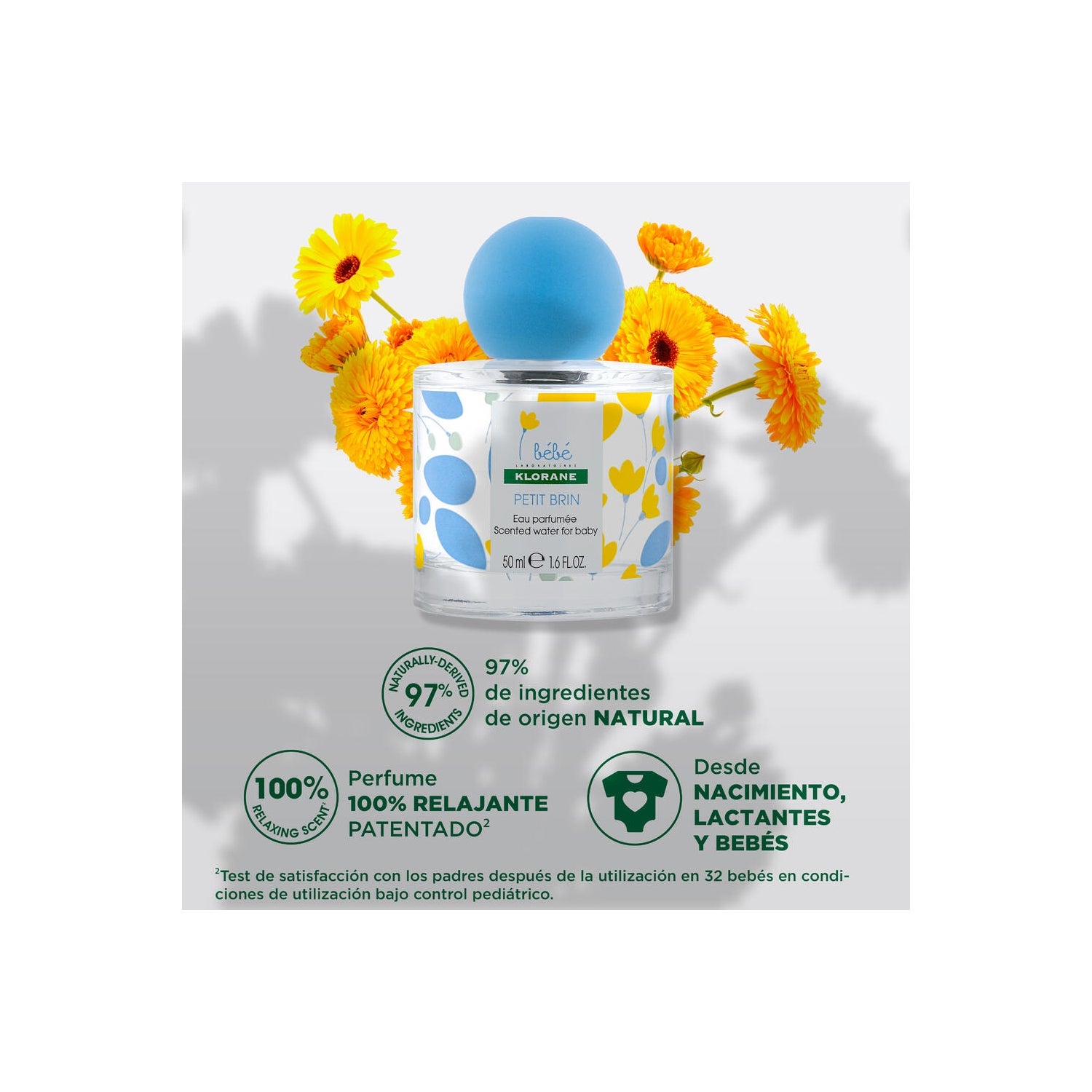 Klorane Bebé Agua Perfumada Petit Brin 50ml