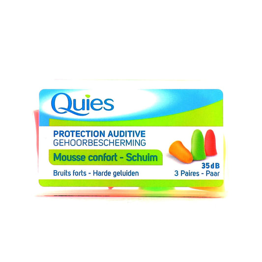 Quies Fluorescente Suave 3 Pares