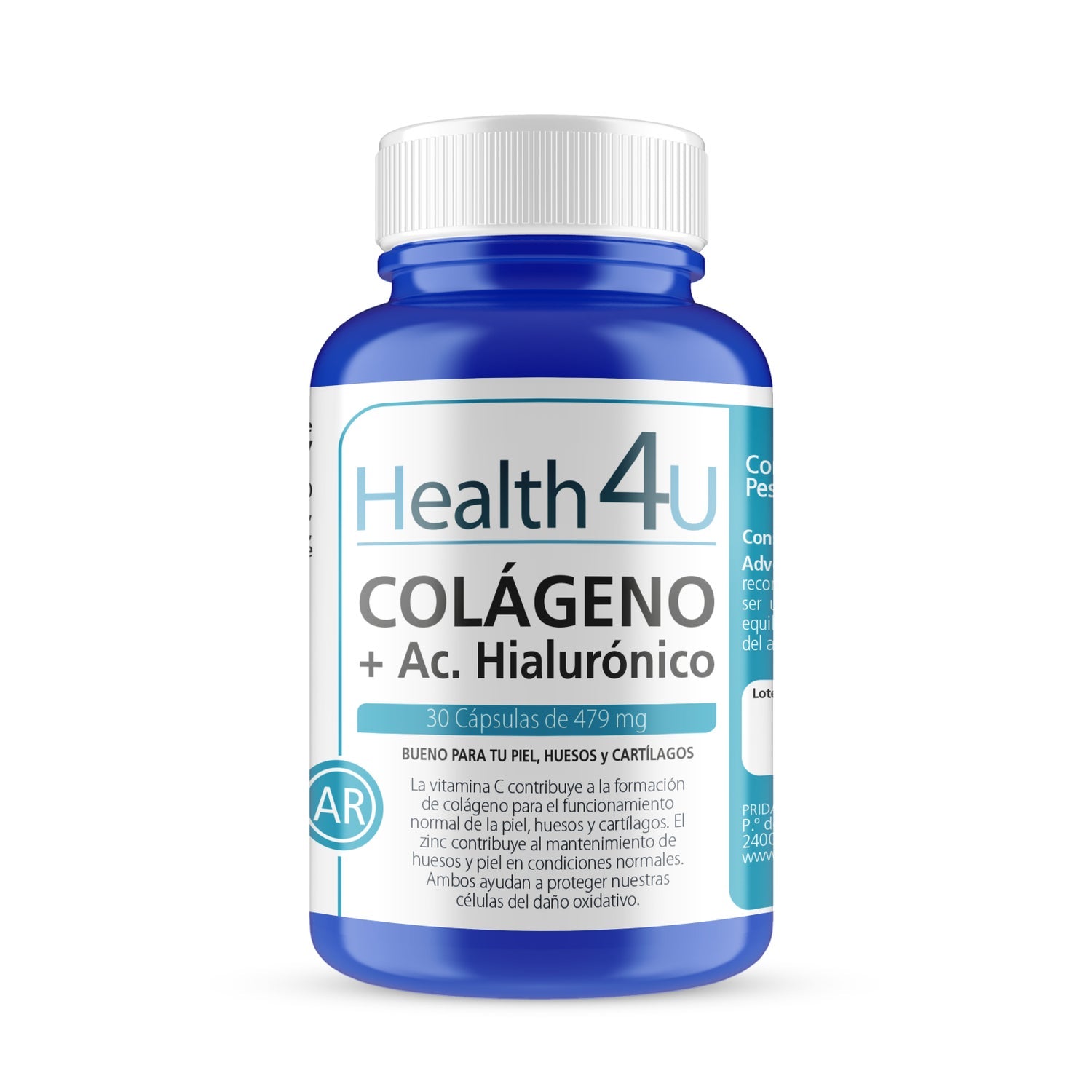 H4U Colágeno + Ácido hialurónico 30caps