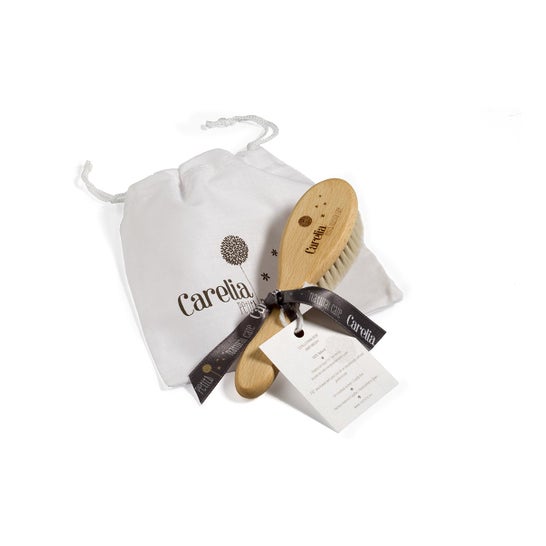 Carelia cepillo natural bebé 1ud