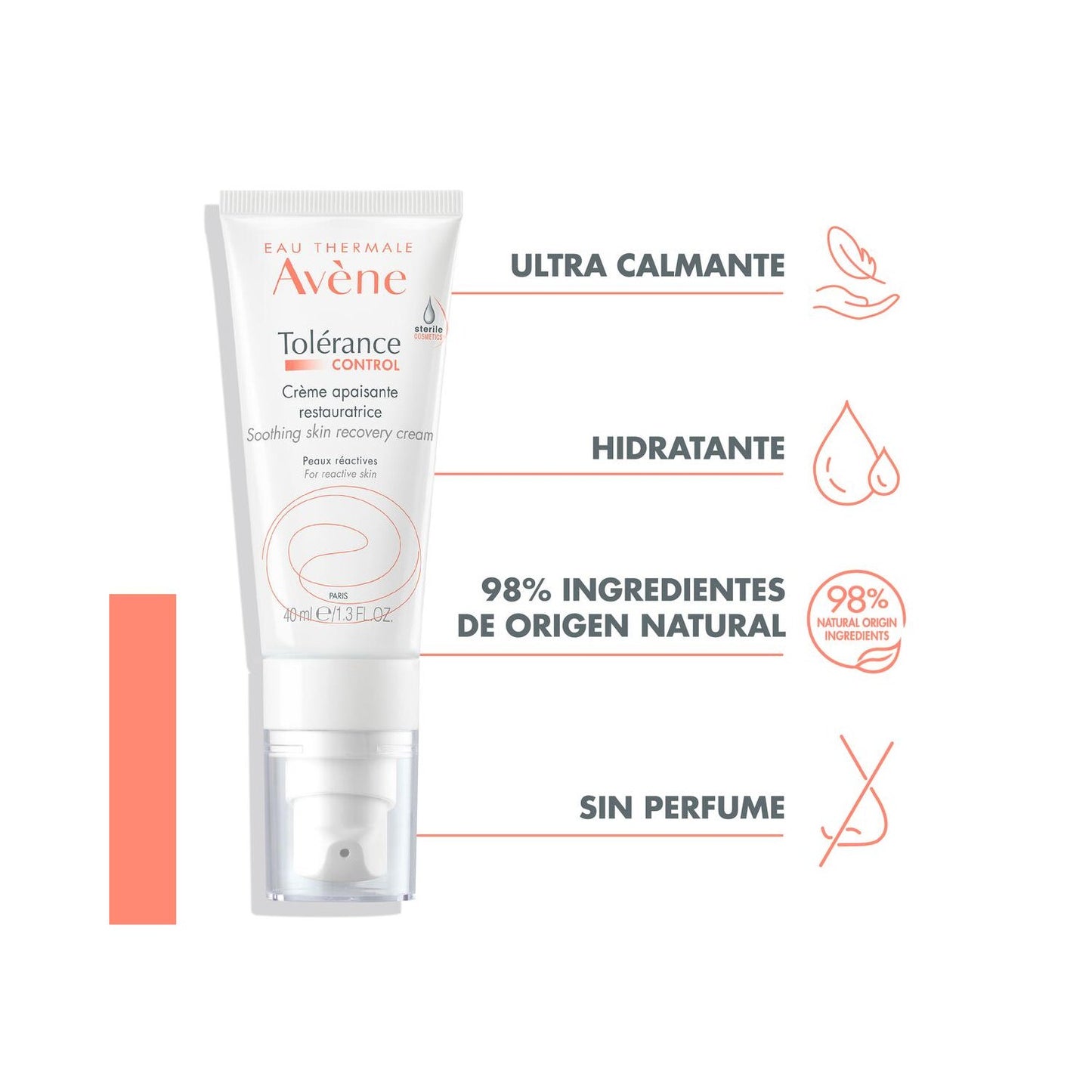 Avène Tolérance Control Crema Calmante Reparadora 40ml