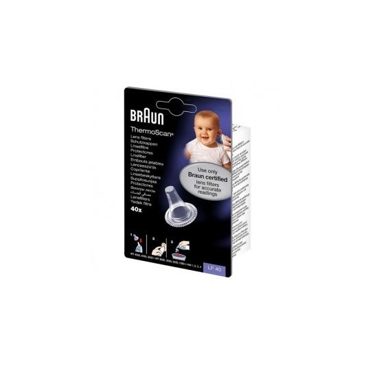 Braun Thermoscan boquillas de recambio 40uds