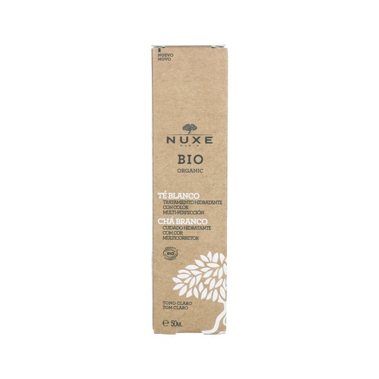 Nuxe Bio Organic Tratamiento Hidratante con Color Multi-perfeccionador Tono Claro 50ml