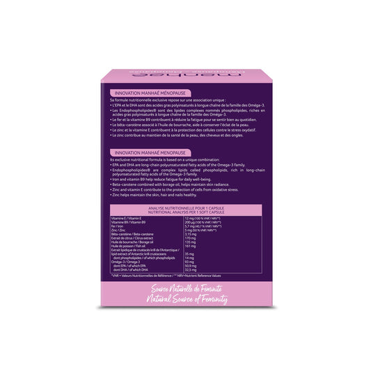 Manhae Menopausia Orgánica 60caps