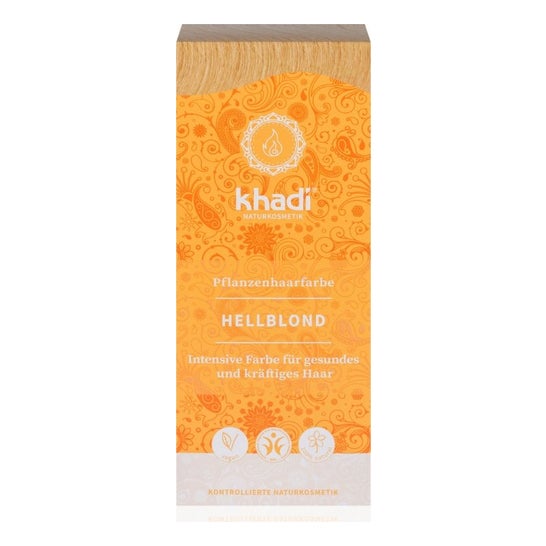 Khadi Tinte Rubio Claro 100% Vegetal 100 g