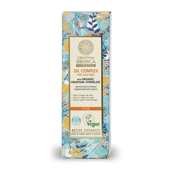 Natura Siberica Complejo de Aceites Reparador de Puntas 50 ml