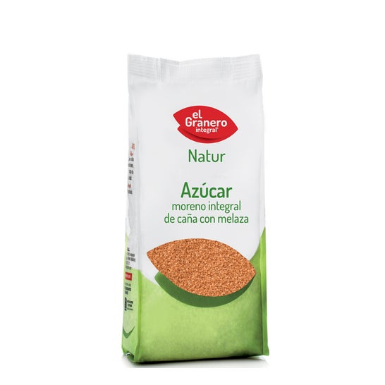 El granero Integral Natur Azúcar Moreno Integral de Caña con Melaza 500 g