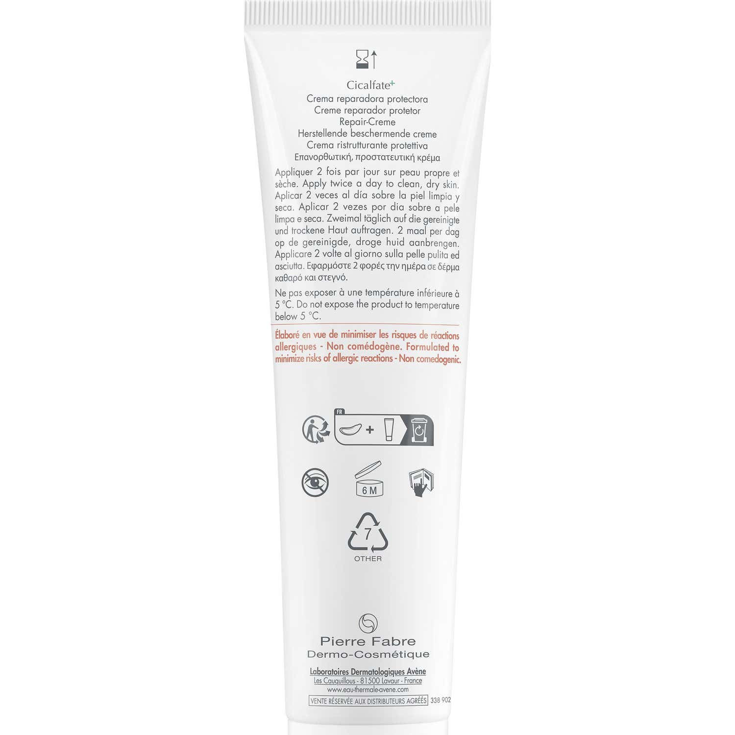 Avène Cicalfate+ Crema Reparadora Protectora 100ml