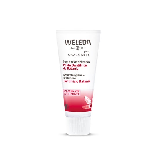 Weleda Pasta Dentífrica de Ratania Sabor Menta 75ml