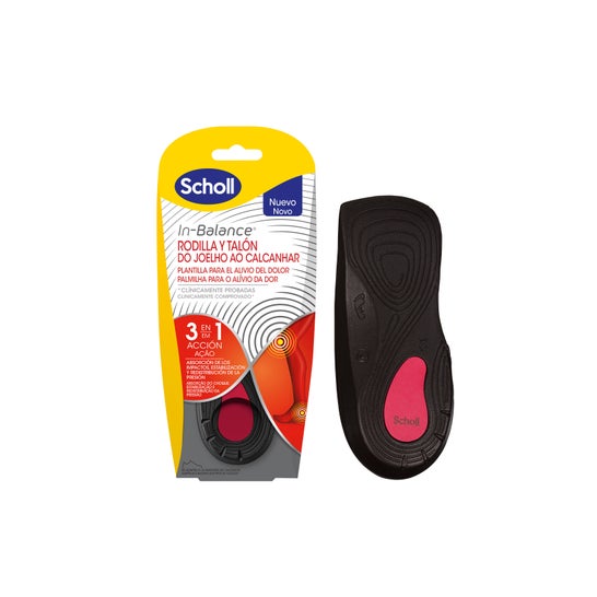 Scholl In-Balance Rodilla y Talón Talla L 1par