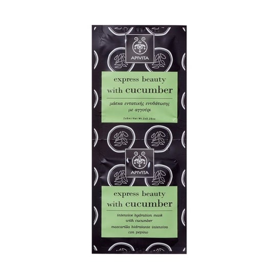 Apivita Express Mascarilla Pepino 2 X8 ml