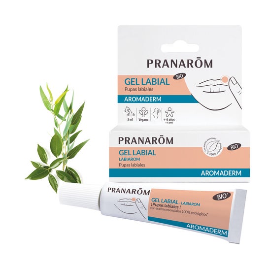 Pranarôm Aromaderm Gel Labial Labiarom BIO 5ml