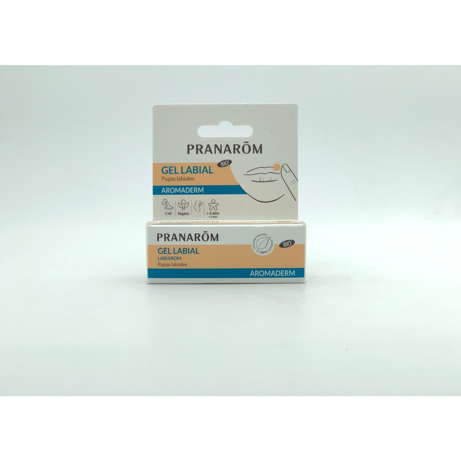 Pranarôm Aromaderm Gel Labial Labiarom BIO 5ml