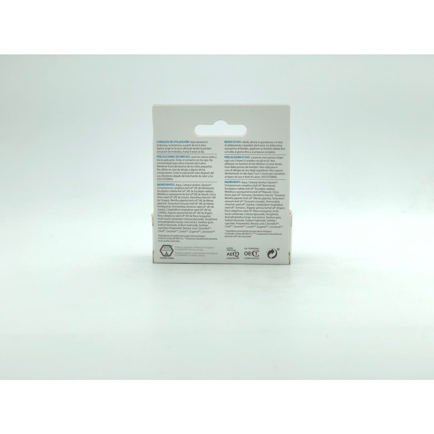 Pranarôm Aromaderm Gel Labial Labiarom BIO 5ml