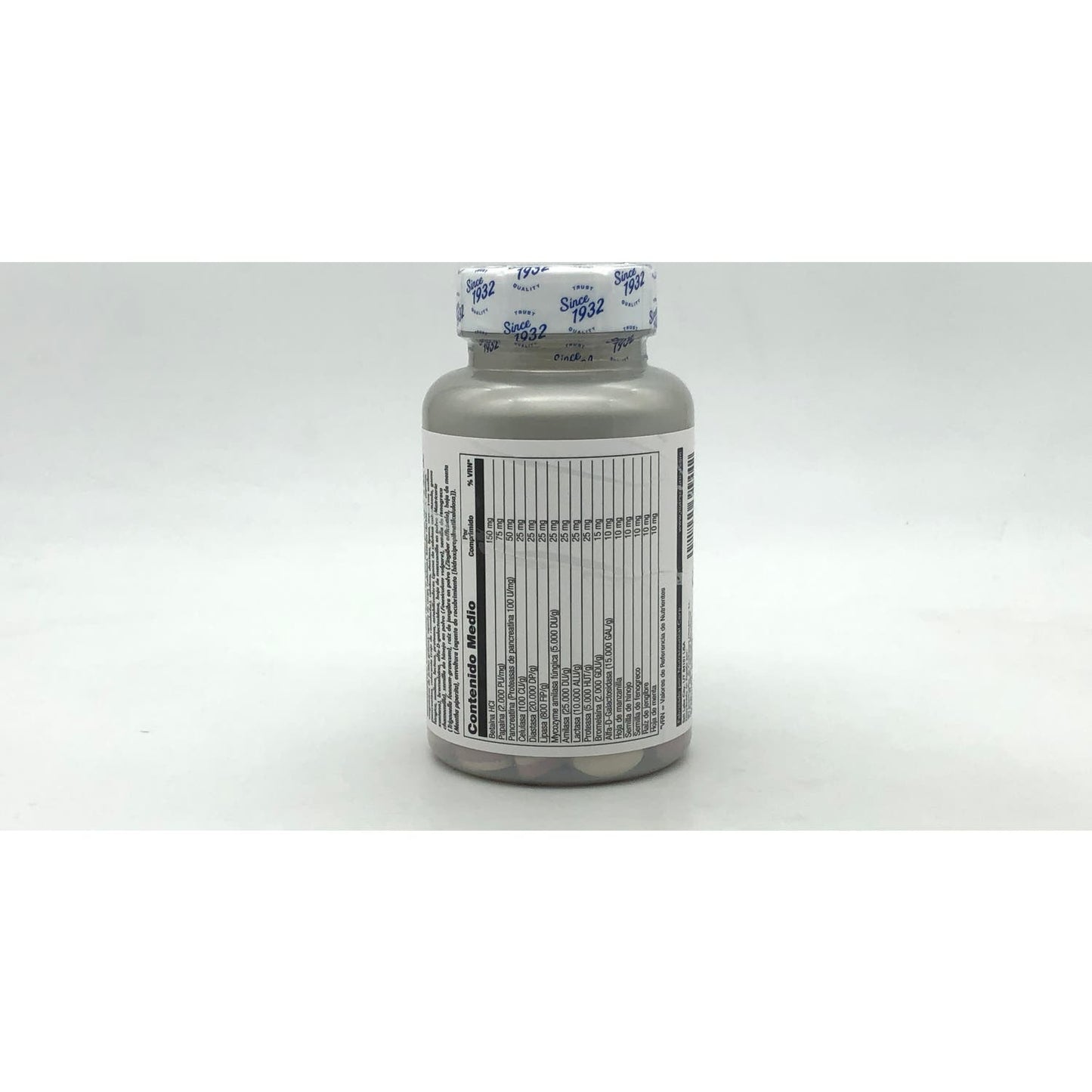 Kal Suplementos Super Enzymes Acción Prolongada 60 Comprimidos