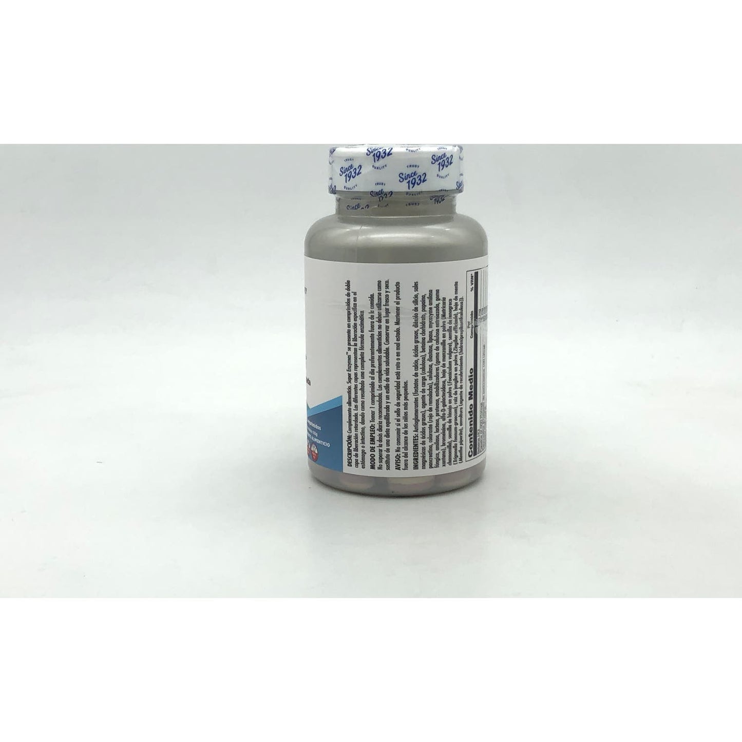 Kal Suplementos Super Enzymes Acción Prolongada 60 Comprimidos