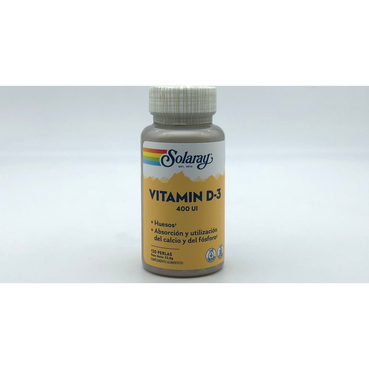 Solaray Vitamina D3 400Ui 120caps