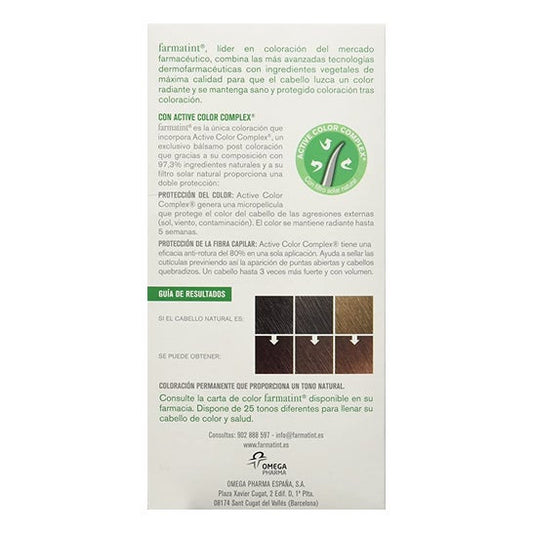 Farmatint Gel 4R Castaño Cobrizo 135ml