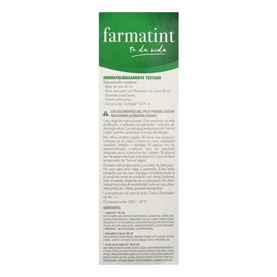 Farmatint Gel 4R Castaño Cobrizo 135ml