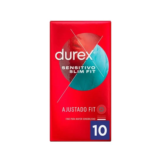Durex Sensitivo Slim Fit Preservativos 10uds