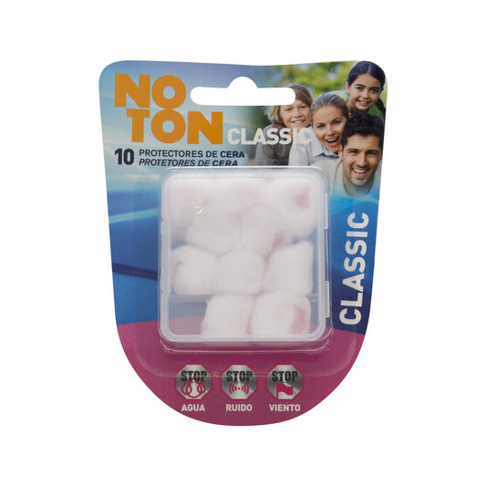 Noton 2 tapones de cera + 8 tapones de algodón 10uds