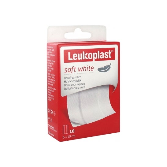 Leukoplast Soft Whit 10X6Cm 10