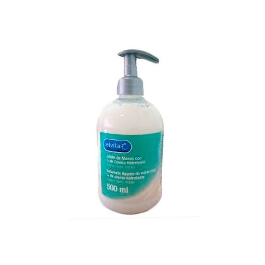 Alvita Jabón de Manos con 1/4 Crema Hidratante 500 ml