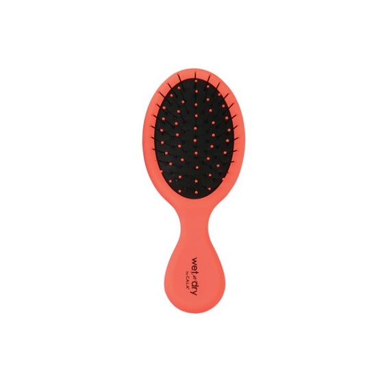 Cala Wet-N-Dry Mini Cepillo Cabello Naranja Neón 1 ud