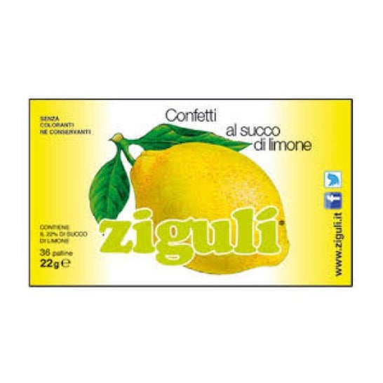Ziguli Limón 36Bolas 22 g