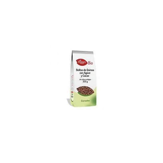El granero Bolitas Quinoa Cacao Bio 300 g
