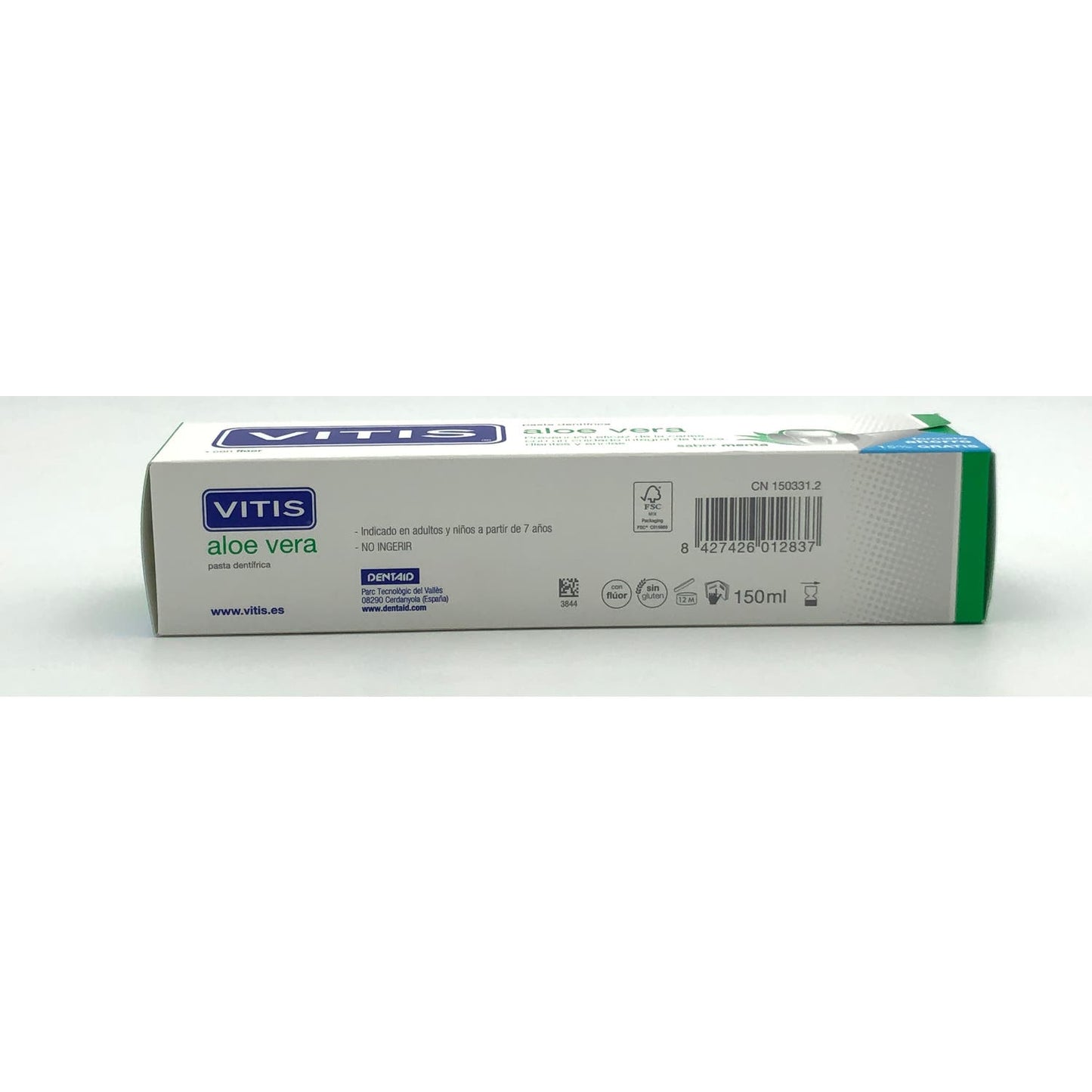 Vitis Dentífrico Aloe Vera - Menta 150ml