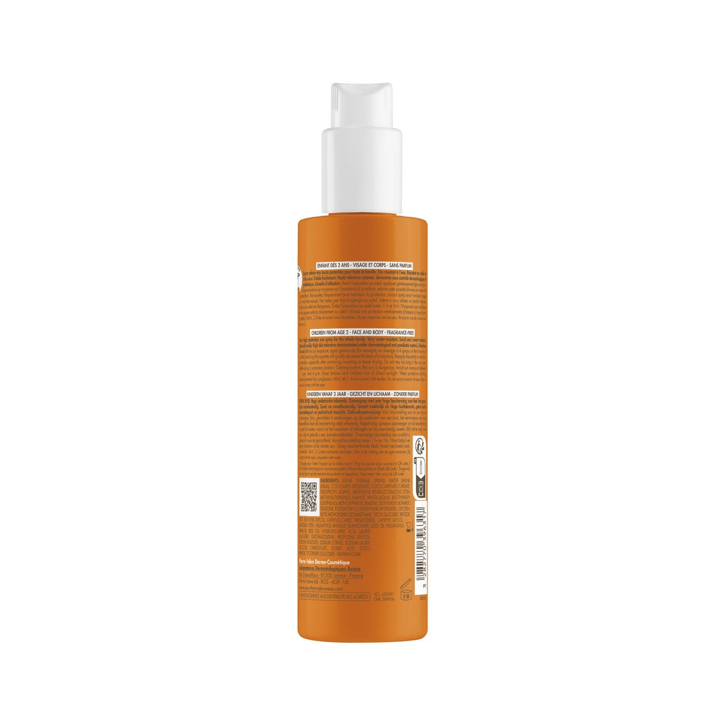Avène Solar Spray SPF50+ Pediátrico 200ml