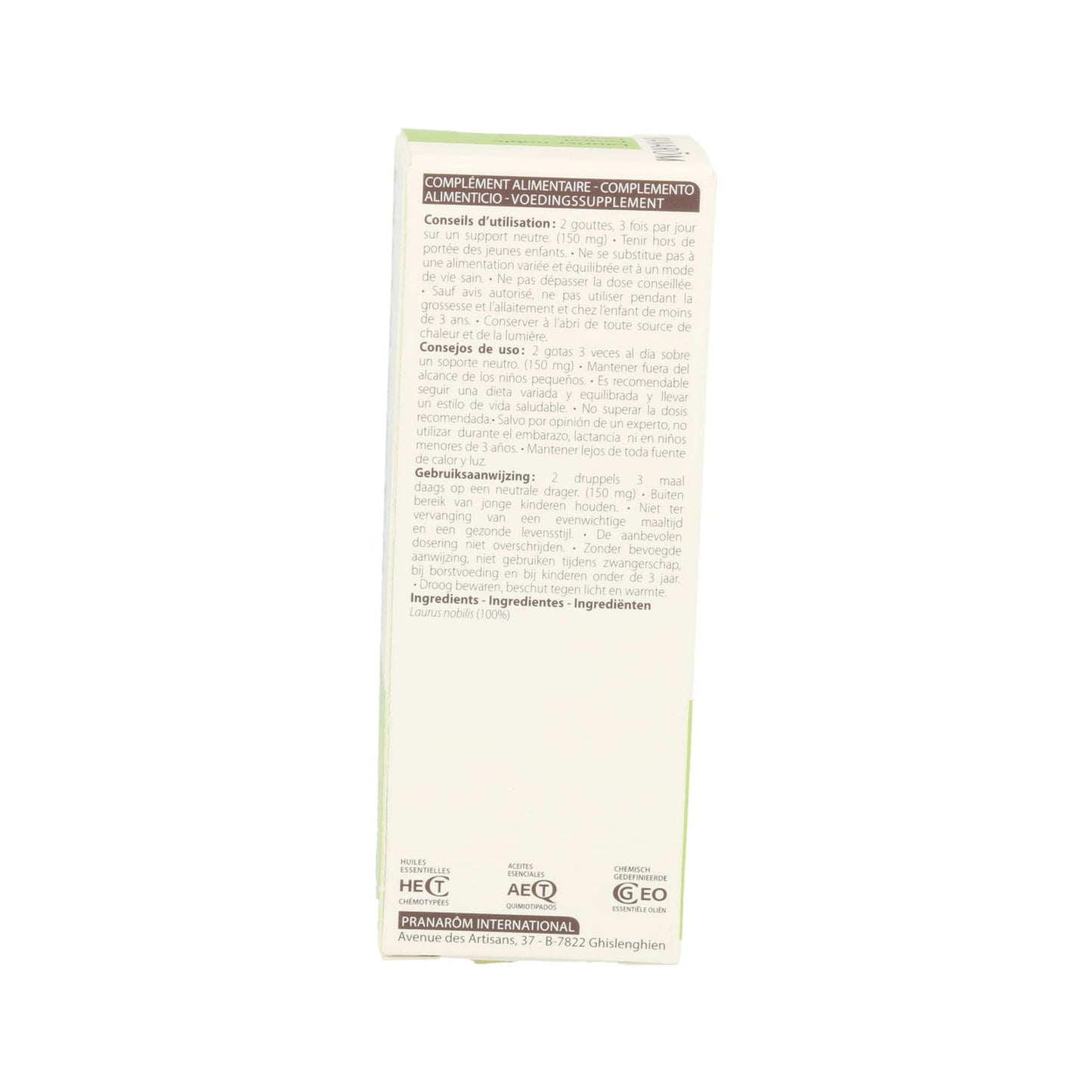 Pranarôm Aceite Esencial de Laurel 5ml