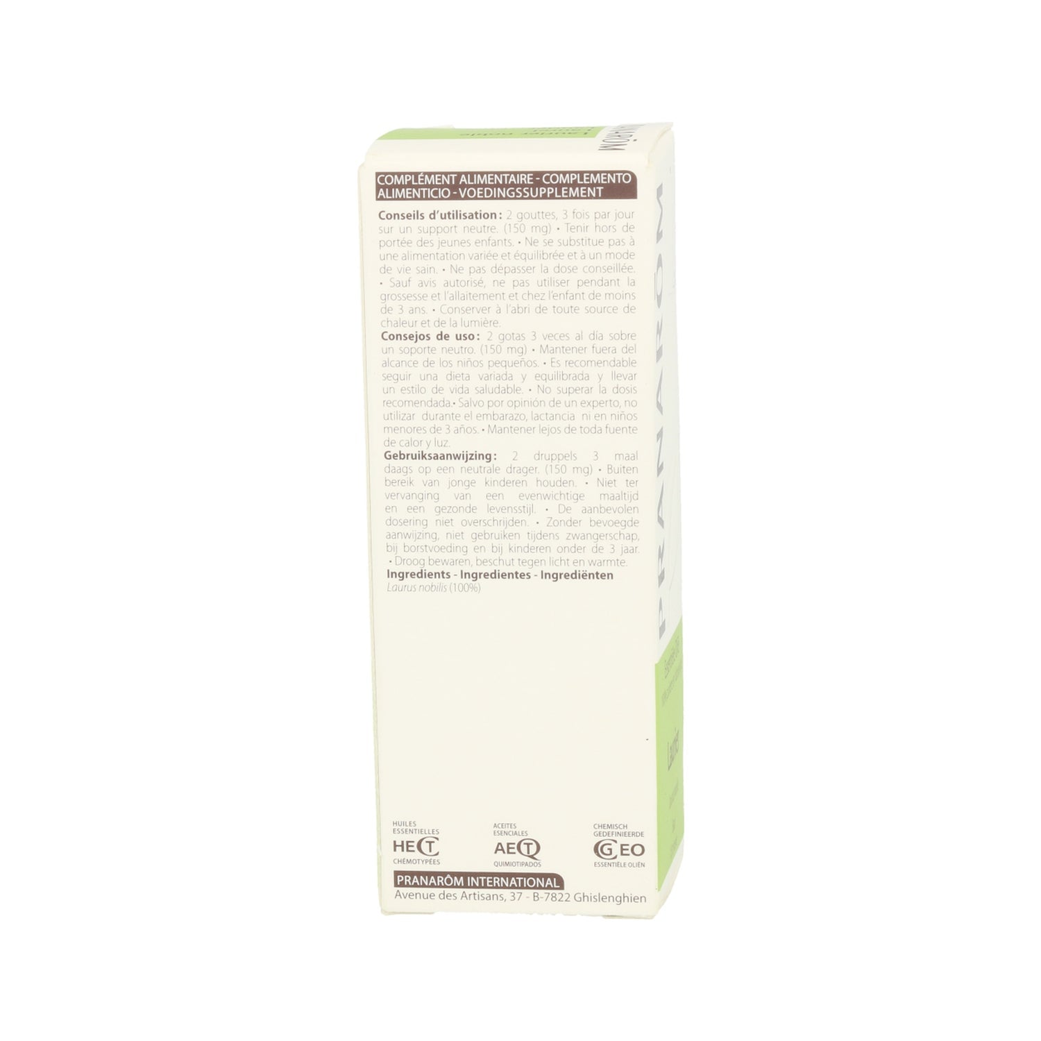 Pranarôm Aceite Esencial de Laurel 5ml
