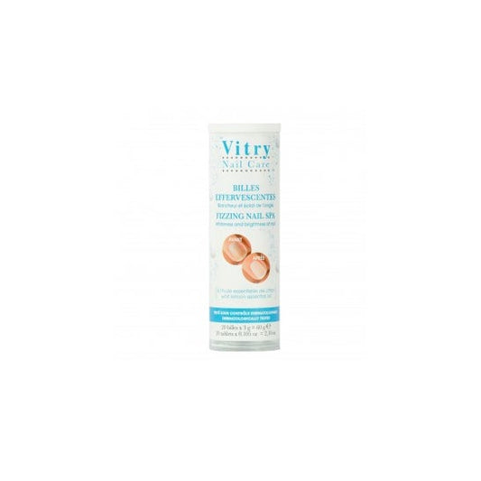 Vitry Perlas Efervescentes Blanqueador Uñas 20uds