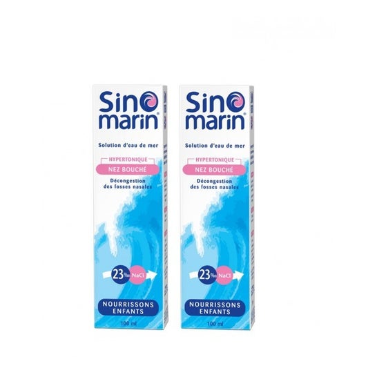 Sinomarin Solución Nasal Hipertónica Niños 2ud de 100ml
