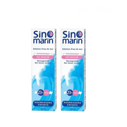 Sinomarin Solución Nasal Hipertónica Niños 2ud de 100ml