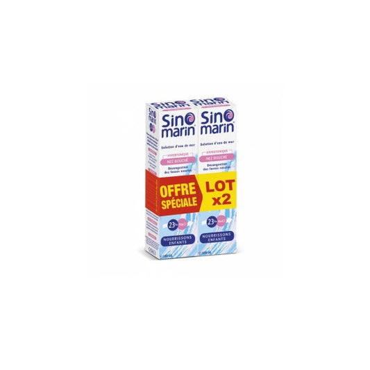 Sinomarin Solución Nasal Hipertónica Niños 2ud de 100ml