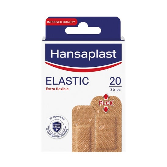 Hansaplast Elastic Apósito 2 Tamaños 20 uds