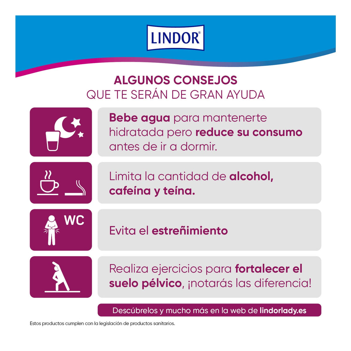 Lindor Lady Pad Compresas Maxi 14uds