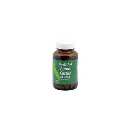 Health Aid Sauzgatillo Agnus Castus 550mg 60comp