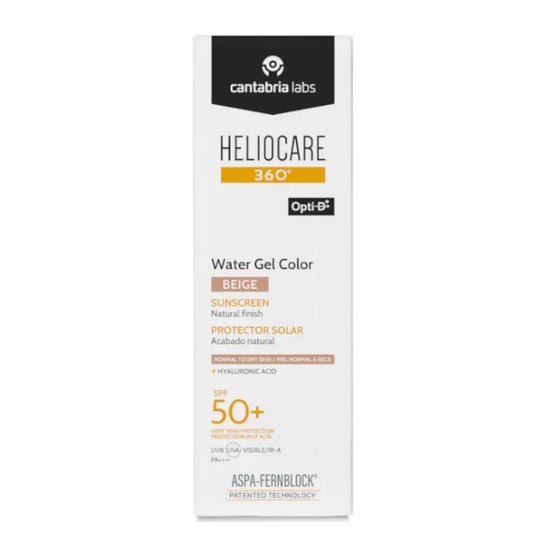 Heliocare 360º Color Water Gel Beige Protector Solar SPF50+ 50ml