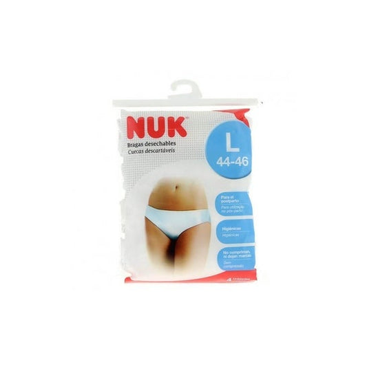 Nuk bragas desechables T-L 4uds