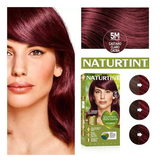 Naturtint Coloración Permanente 5M Castaño Claro Caoba 170ml