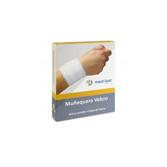 Medilast muñequera velcro beige T-S 1ud