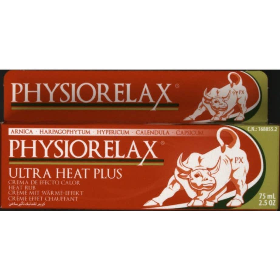 Physiorelax Ultra Heat crema masaje deportivo 75ml