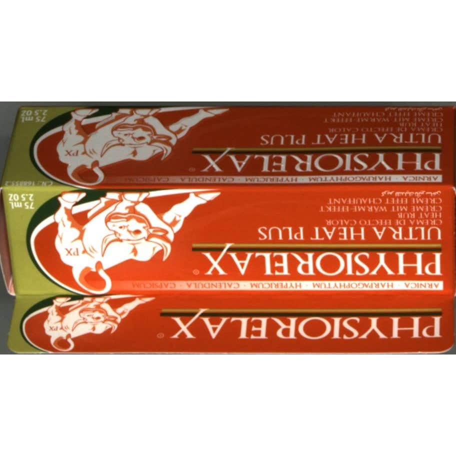 Physiorelax Ultra Heat crema masaje deportivo 75ml