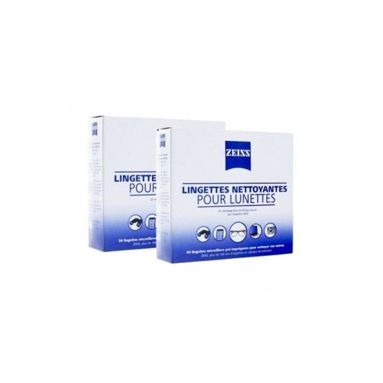 Zeiss Toallitas Limpiadoras de Gafas 2x30uds